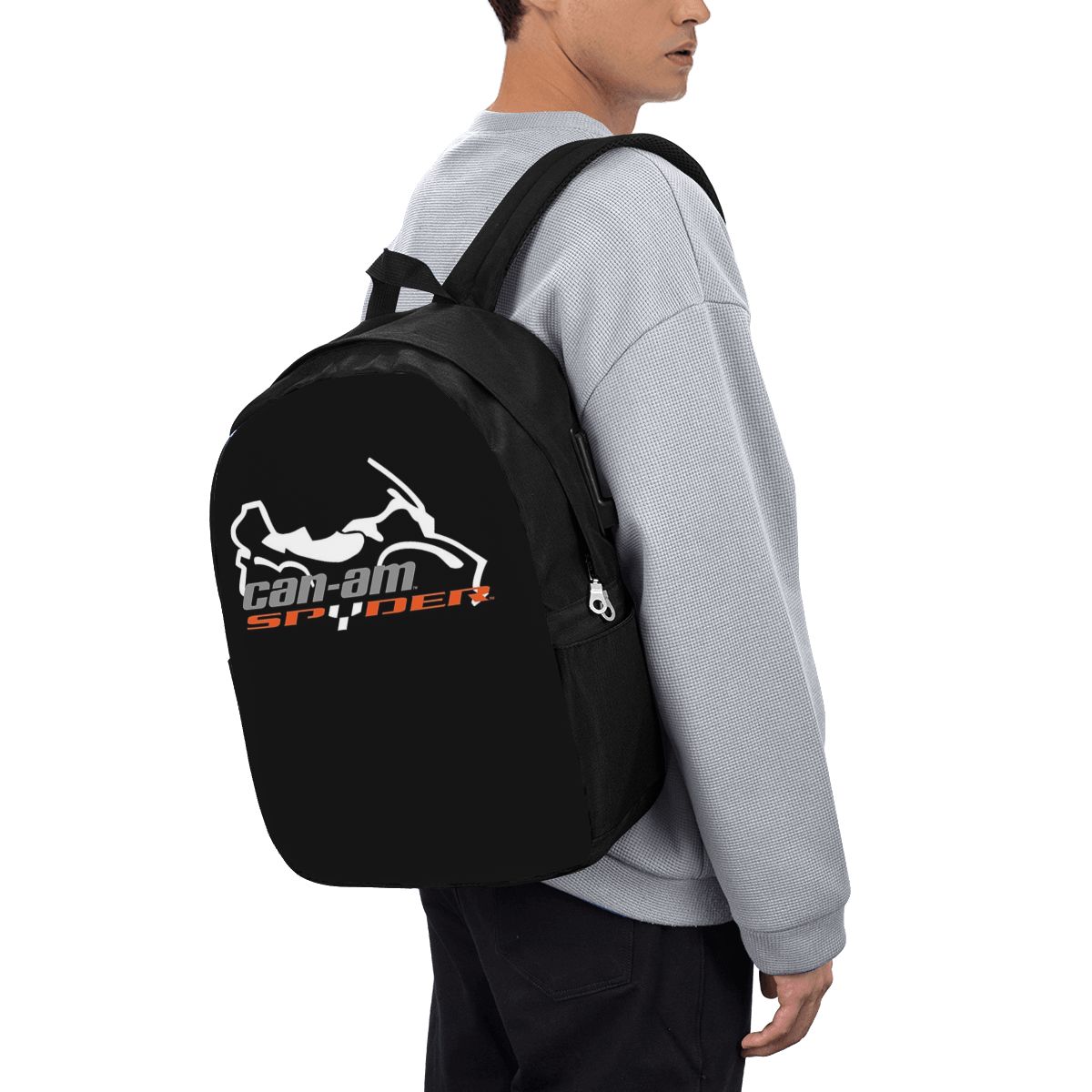 Women Bags Laptop - Can-Am BRP Motorcycle Backpack Travel Notebook
