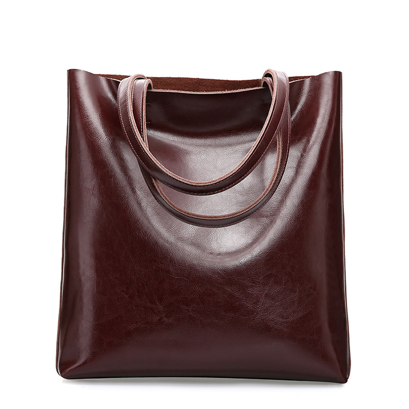 Women Hand Bags For Office - Cow Leather Bag Ladies Genuine Leather