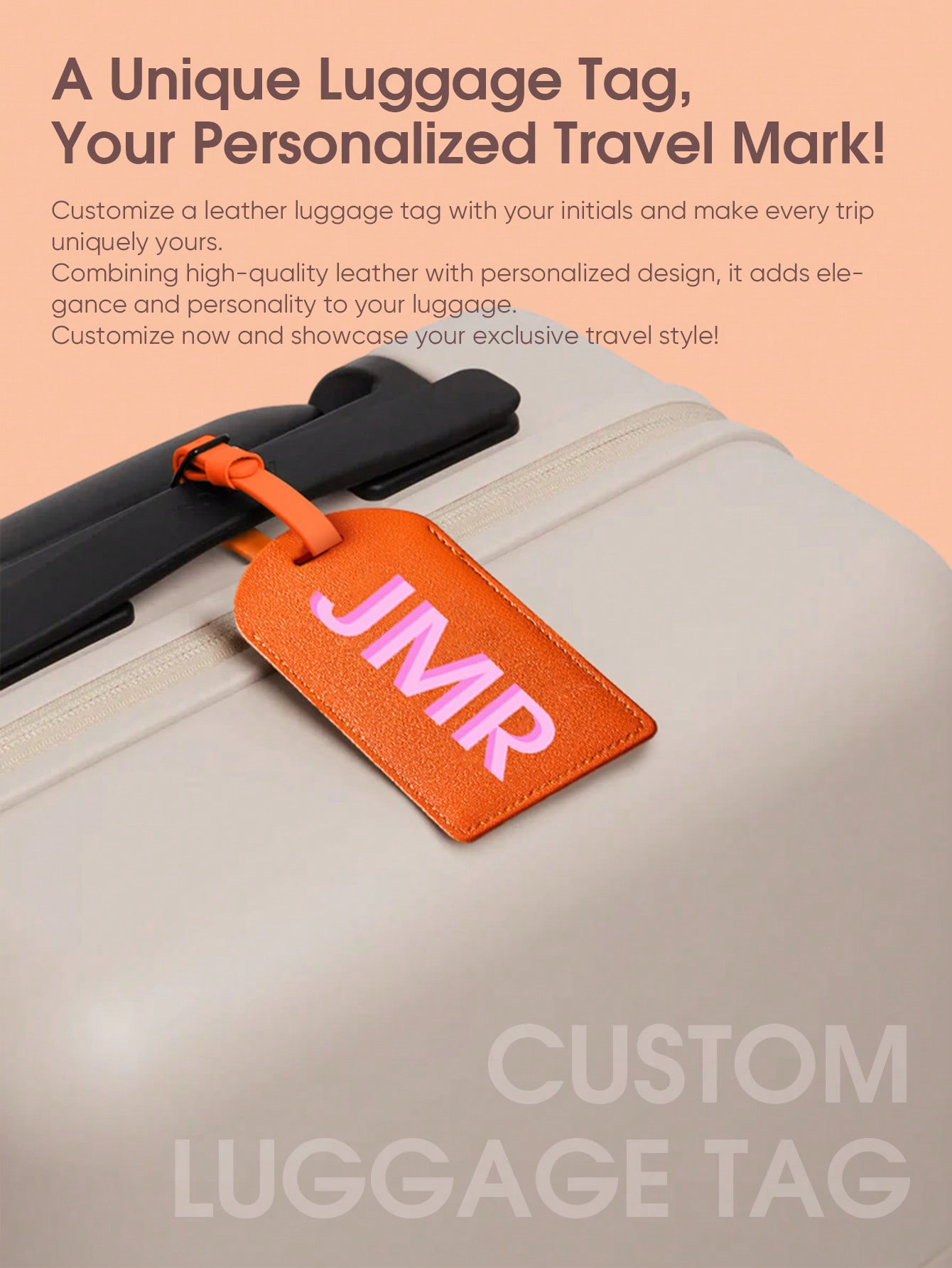Personalized Initial Luggage T - Women Bags For Party 评论和价格