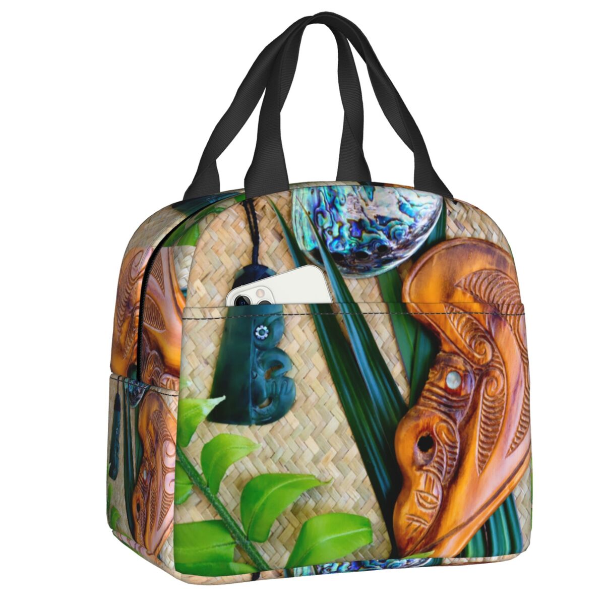 Custom NZ Maoris Theme Insulat - Women Bags Nz 评论和价格