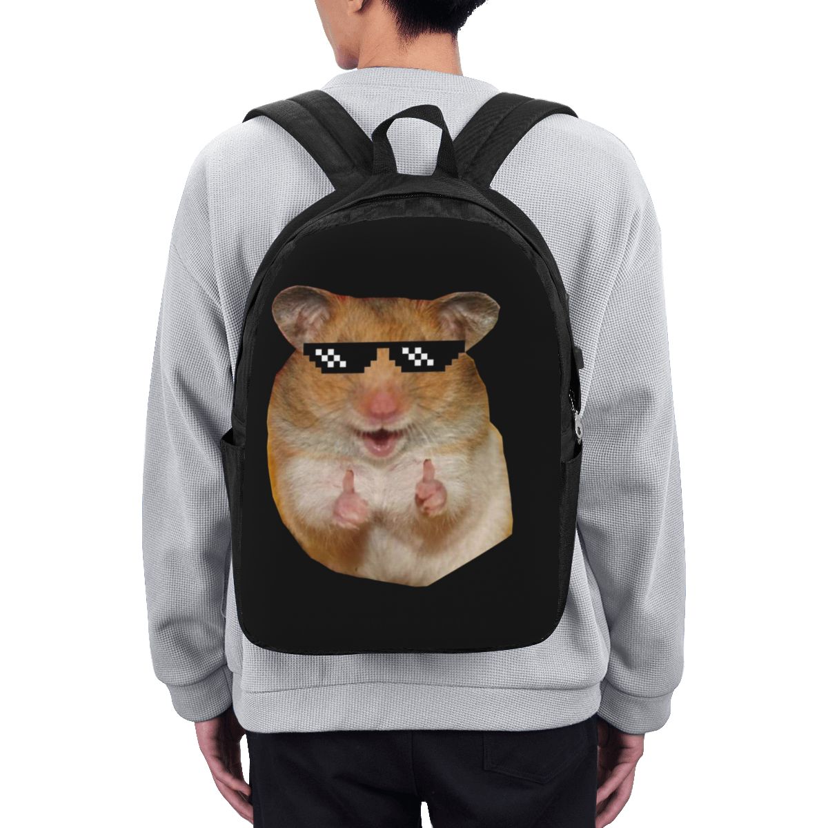 Funny Hamster Backpack Travel  - Women Bags Laptop 评论和价格
