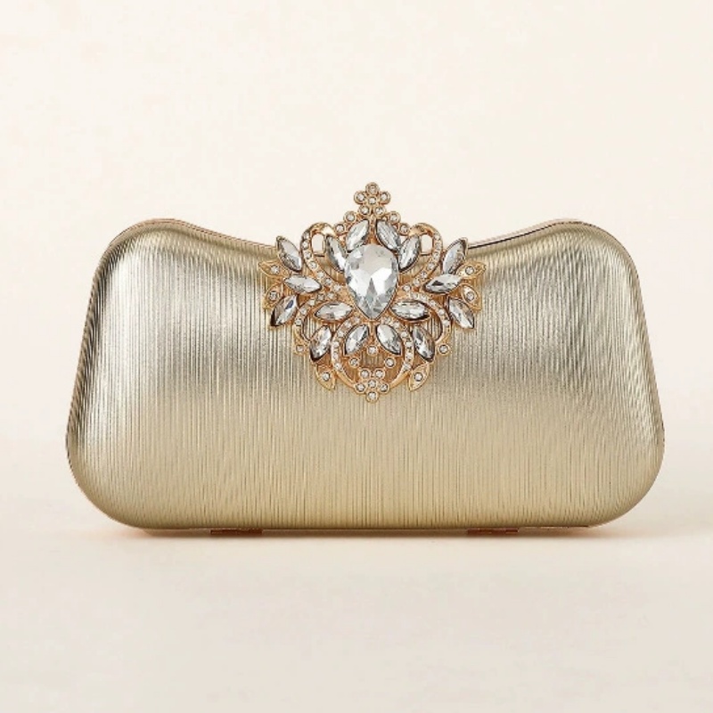 Dark Green Velvet Clutch Bag L - Women'S Evening Bags 评论和价格
