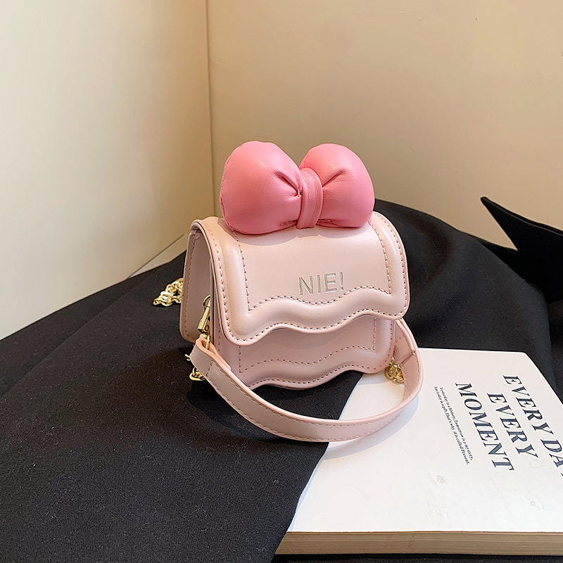 Cute Bow Chain Crossbody Bag K - Mini Purse Chain 评论和价格