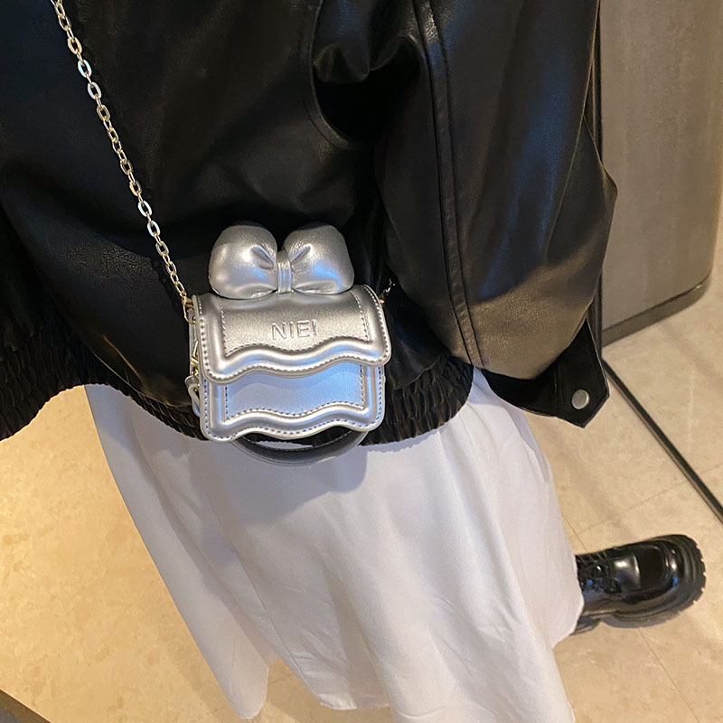 Cute Bow Chain Crossbody Bag K - Mini Purse Chain 评论和价格