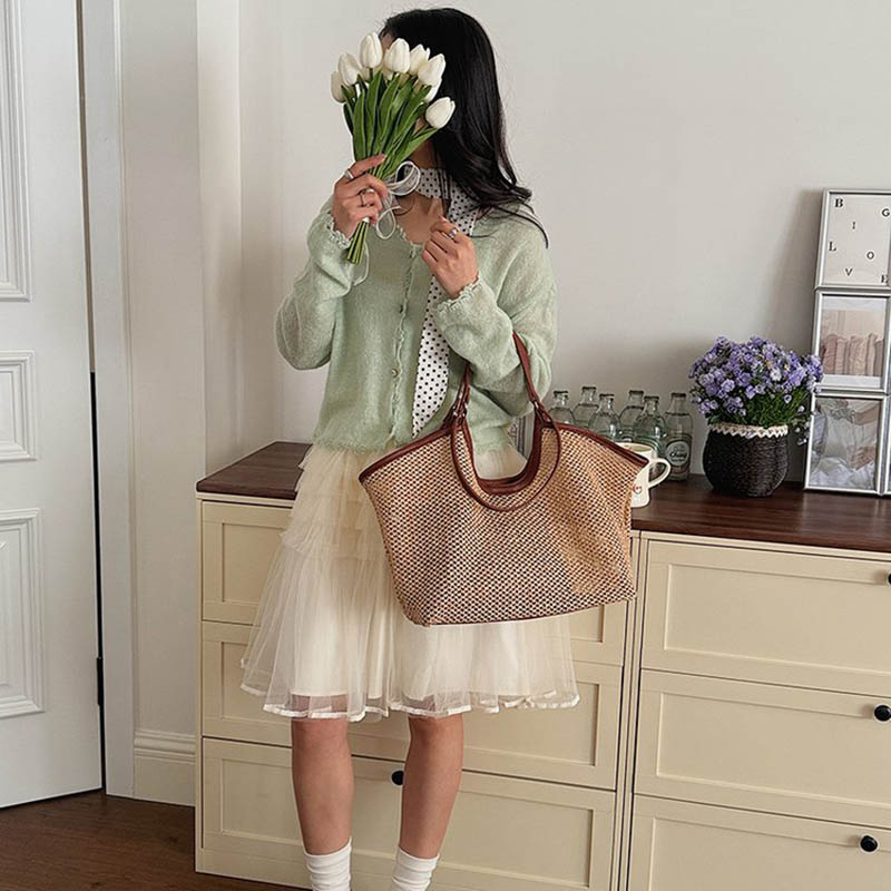 Women Canvas Tote Shoulder Bag - Women Hand Bags For Office 评论和价格