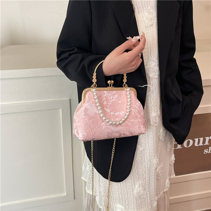 Vintage Classic Lace Bag pearl - Women'S Evening Bags 评论和价格
