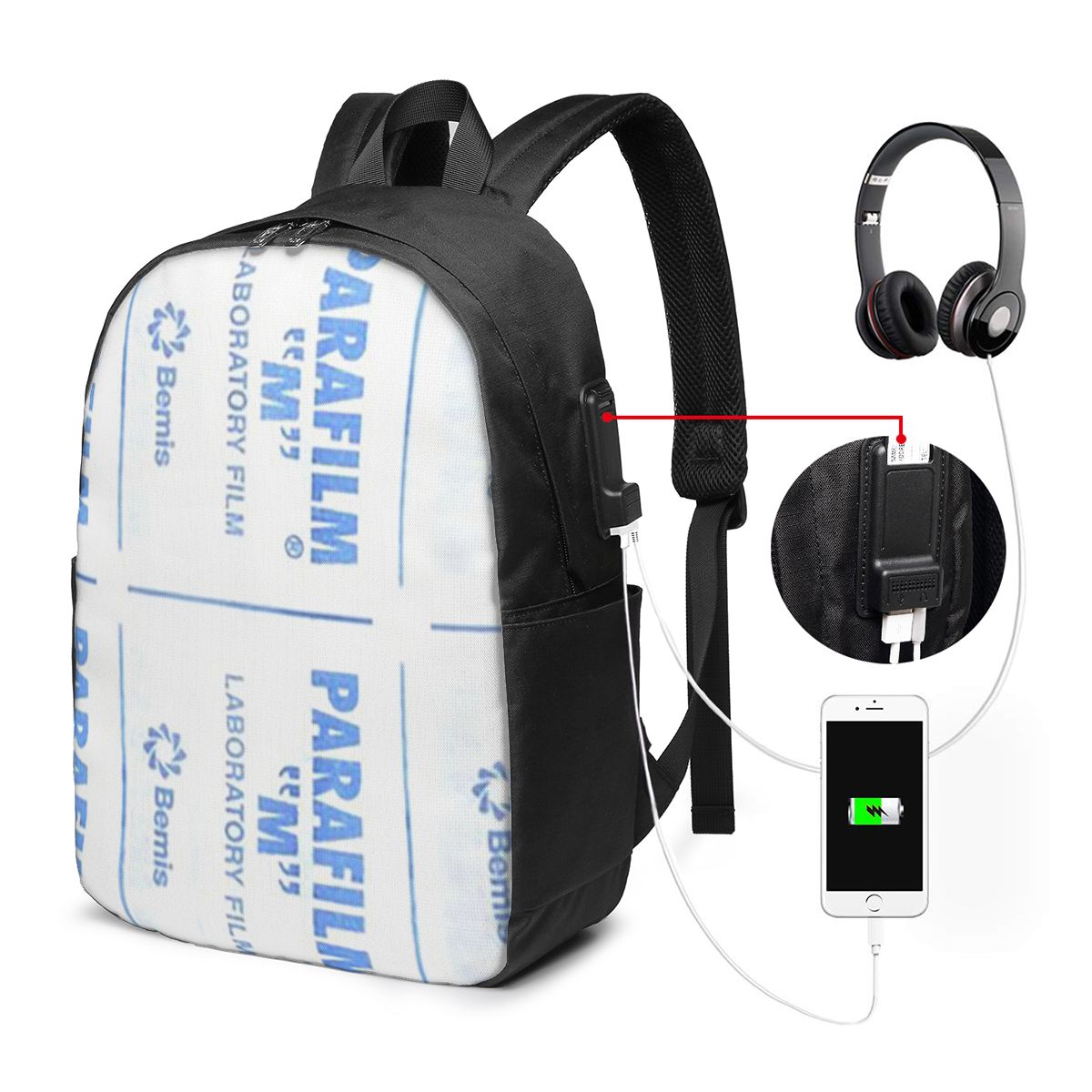 Parafilm Is A Lifesaver Backpa - Women Bags Laptop 评论和价格