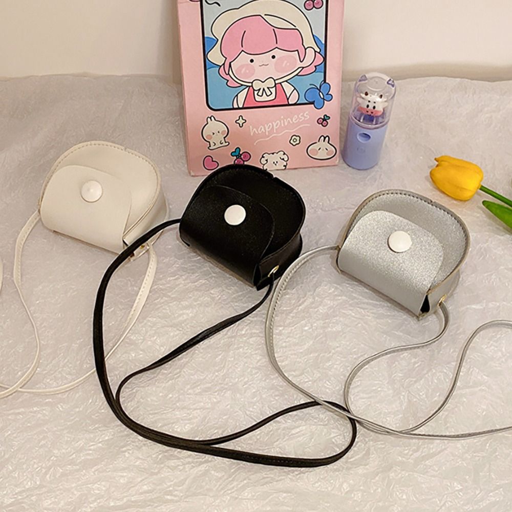 Child Girls Cross Body Bag PU  - Mini Purse Chain 评论和价格