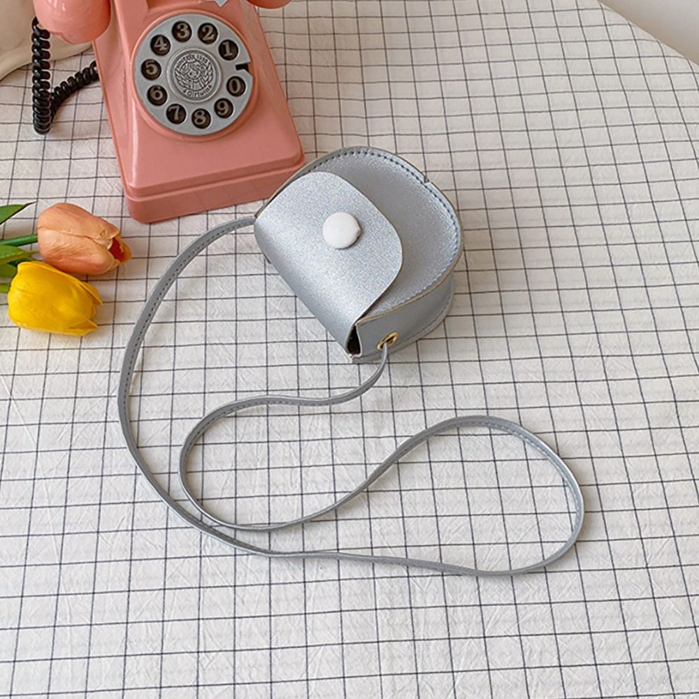 Child Girls Cross Body Bag PU  - Mini Purse Chain 评论和价格
