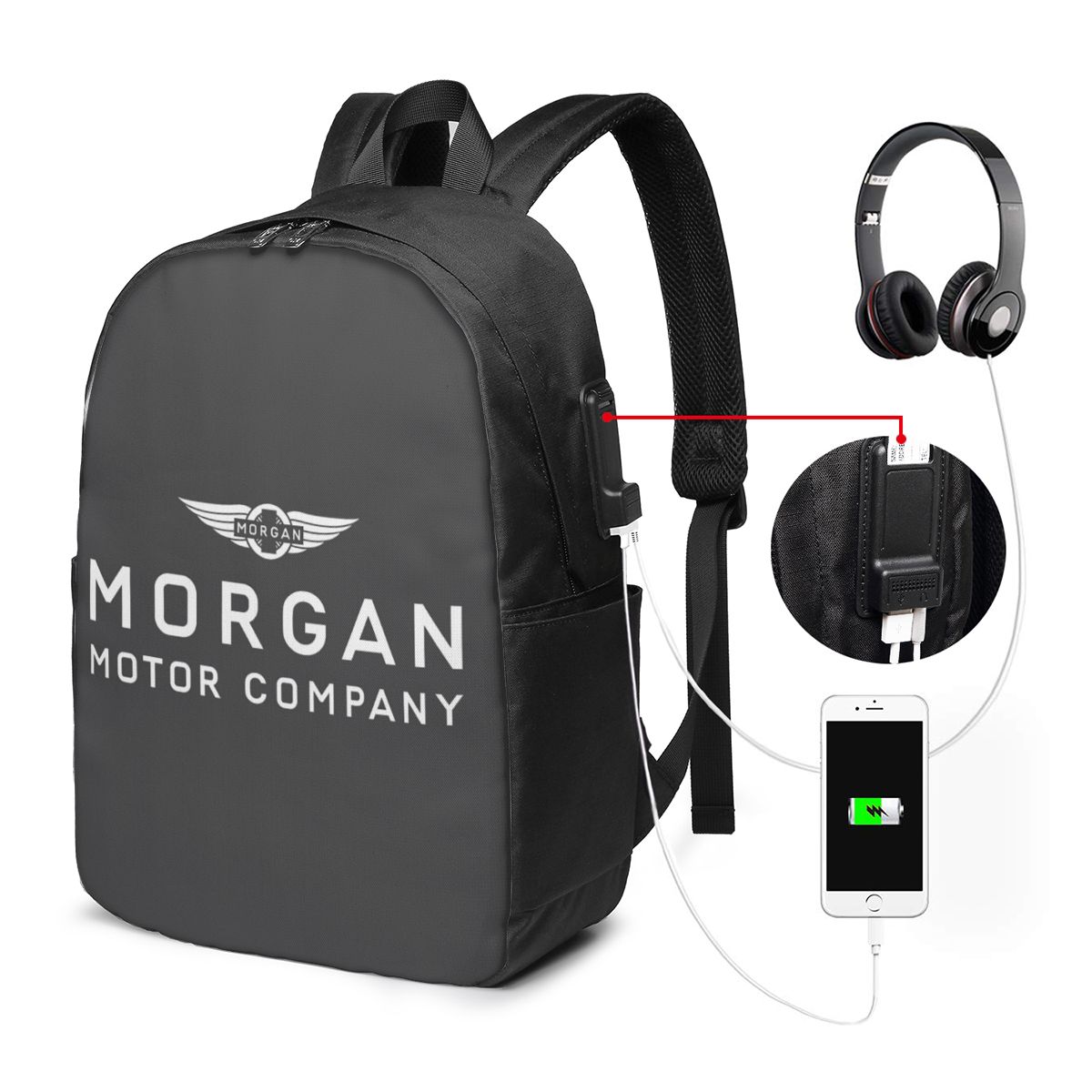 Morgan Motor Car Company Backp - Women Bags Laptop 评论和价格