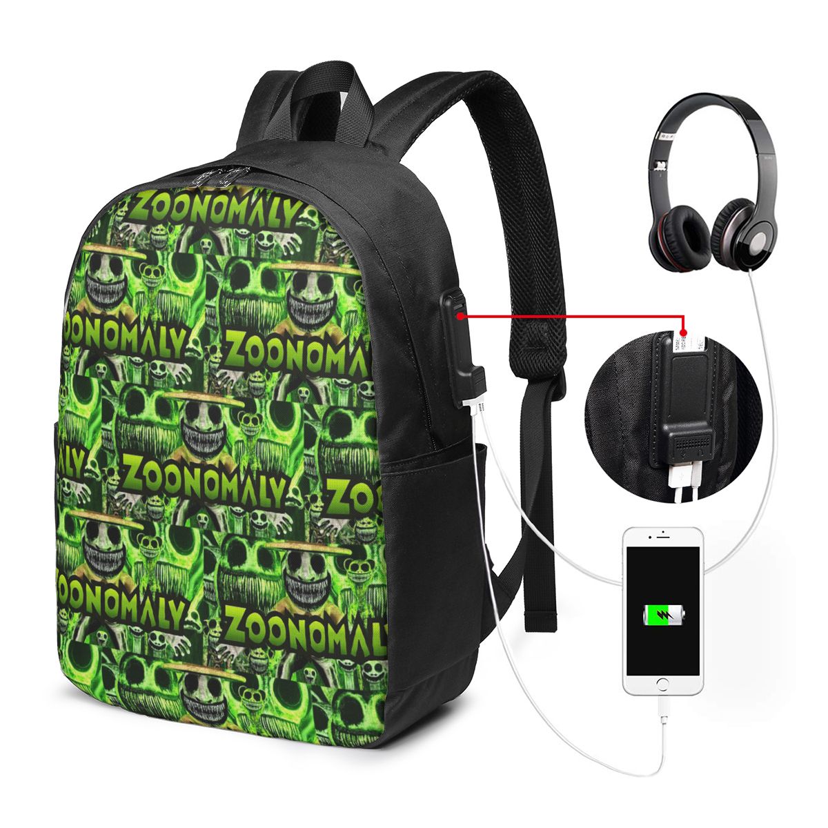 Zoonomaly Cartoon Steam Game B - Women Bags Laptop 评论和价格