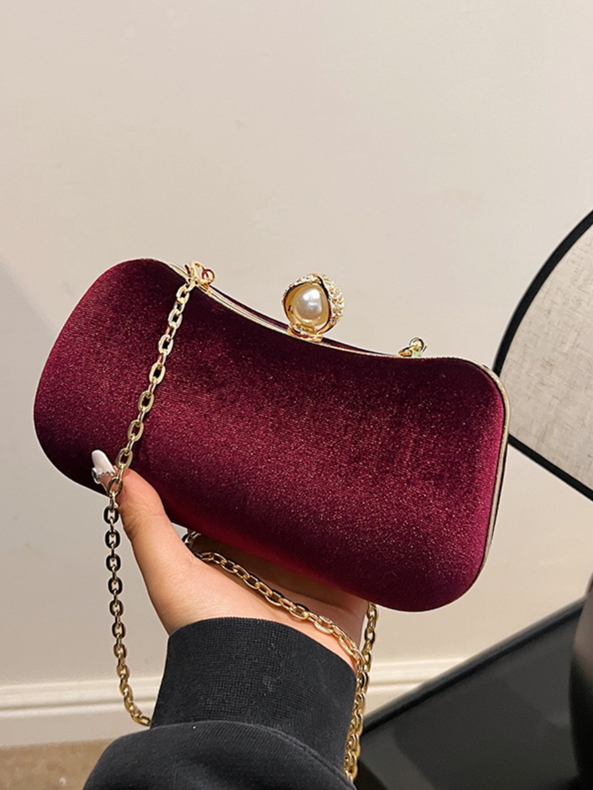 High-end Banquet Clutch Bag Fo - Mini Purse Chain 评论和价格
