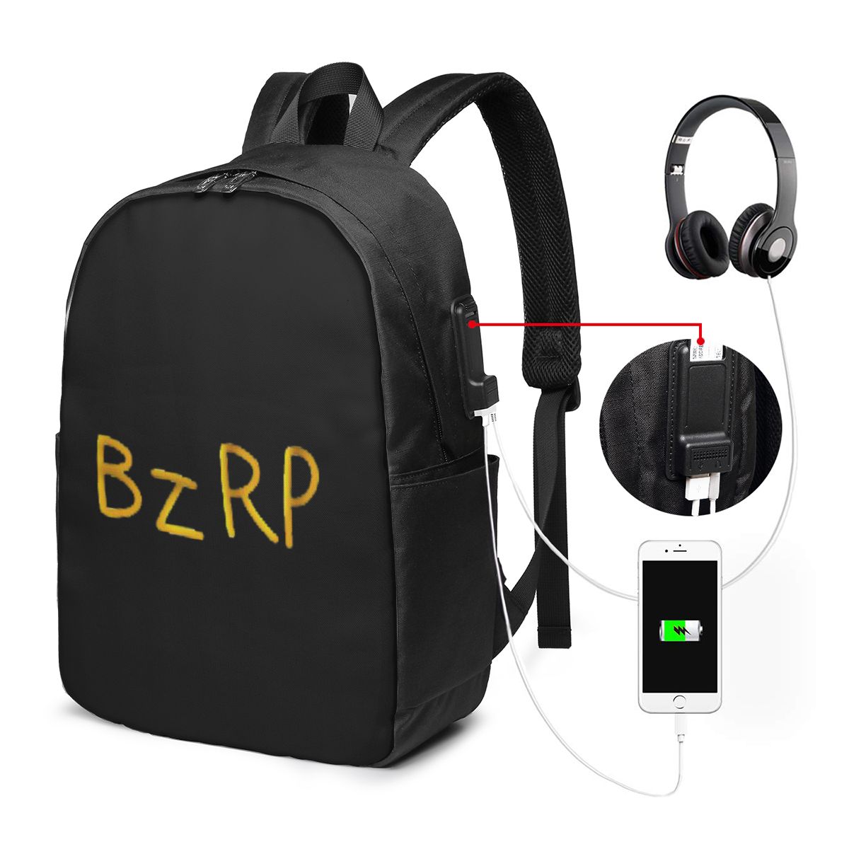Bizarrap Cap (BZRP) Backpack T - Women Bags Laptop 评论和价格