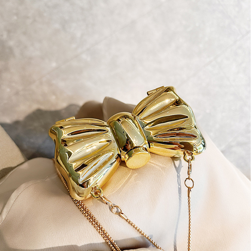 New Mini Evening Bag Metal Pur - Mini Purse Chain 评论和价格