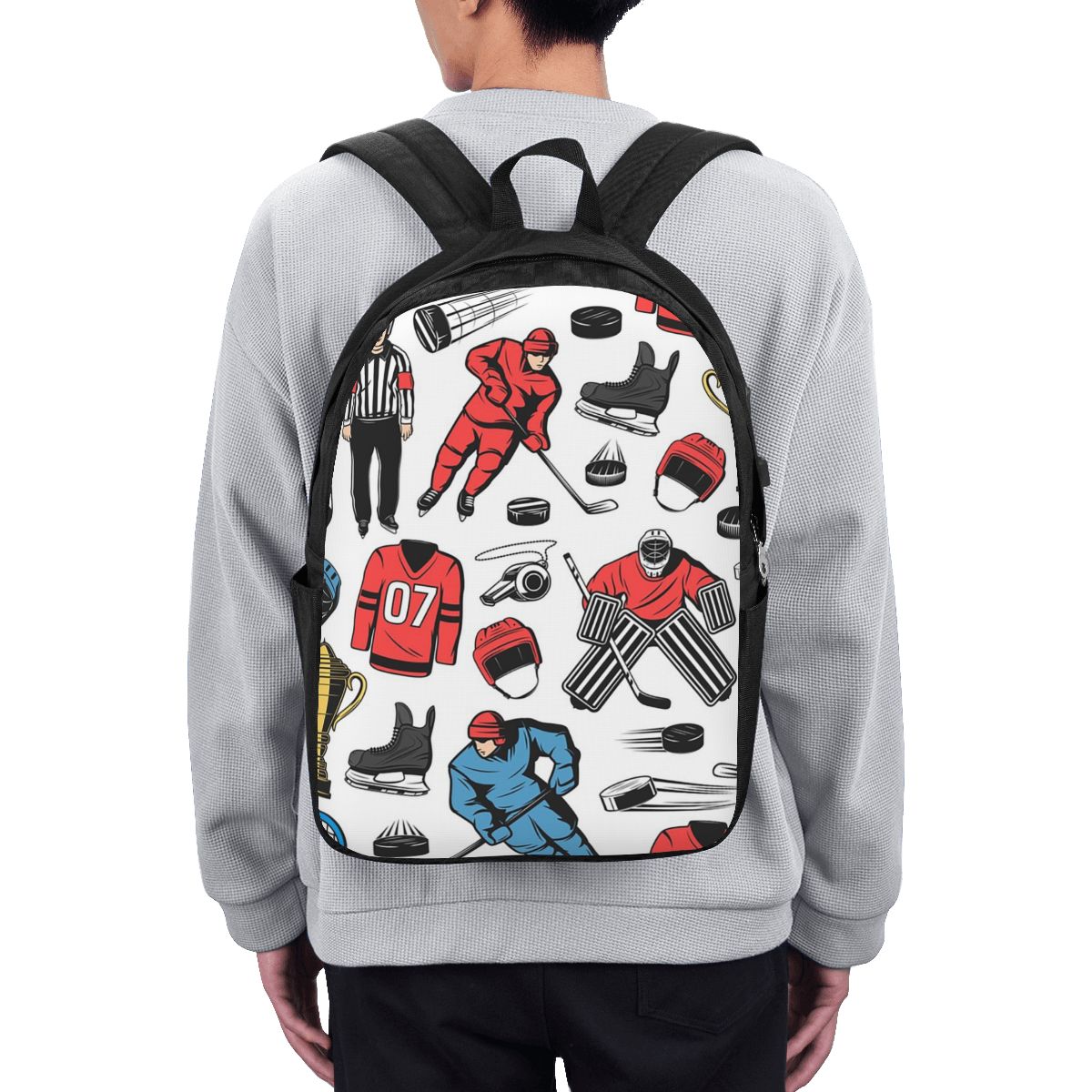 Ice Hockey Players On Rink Bac - Women Bags Laptop 评论和价格