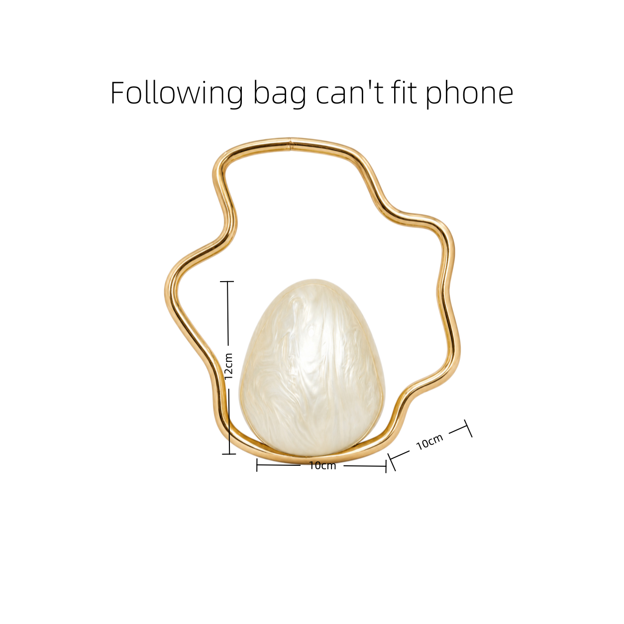 Women mini Acrylic Egg Bag Cut - Women'S Evening Bags 评论和价格