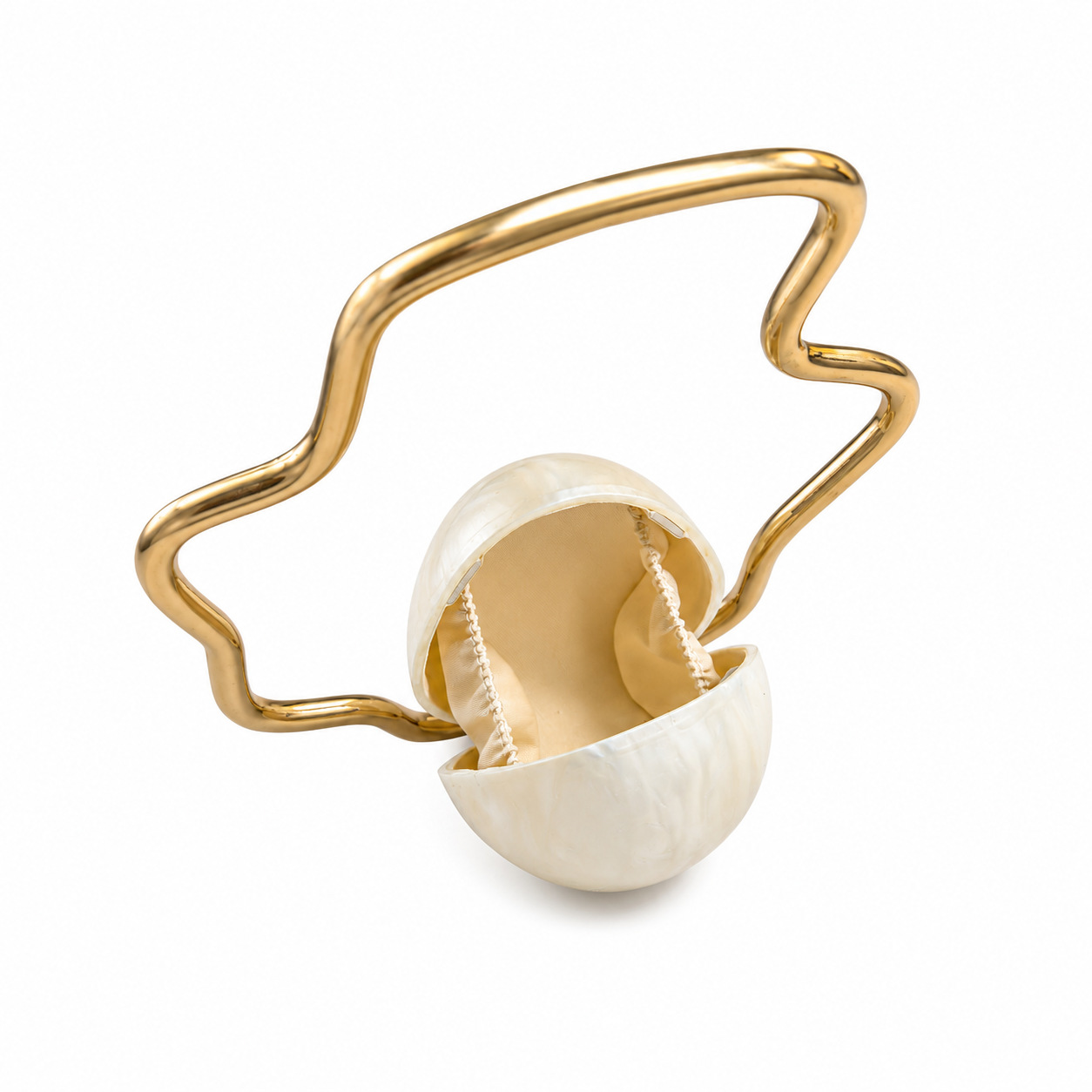 Women mini Acrylic Egg Bag Cut - Women'S Evening Bags 评论和价格