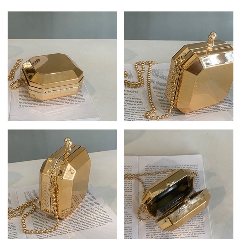 Mini Luxury Gold Party Evening - Women'S Evening Bags 评论和价格