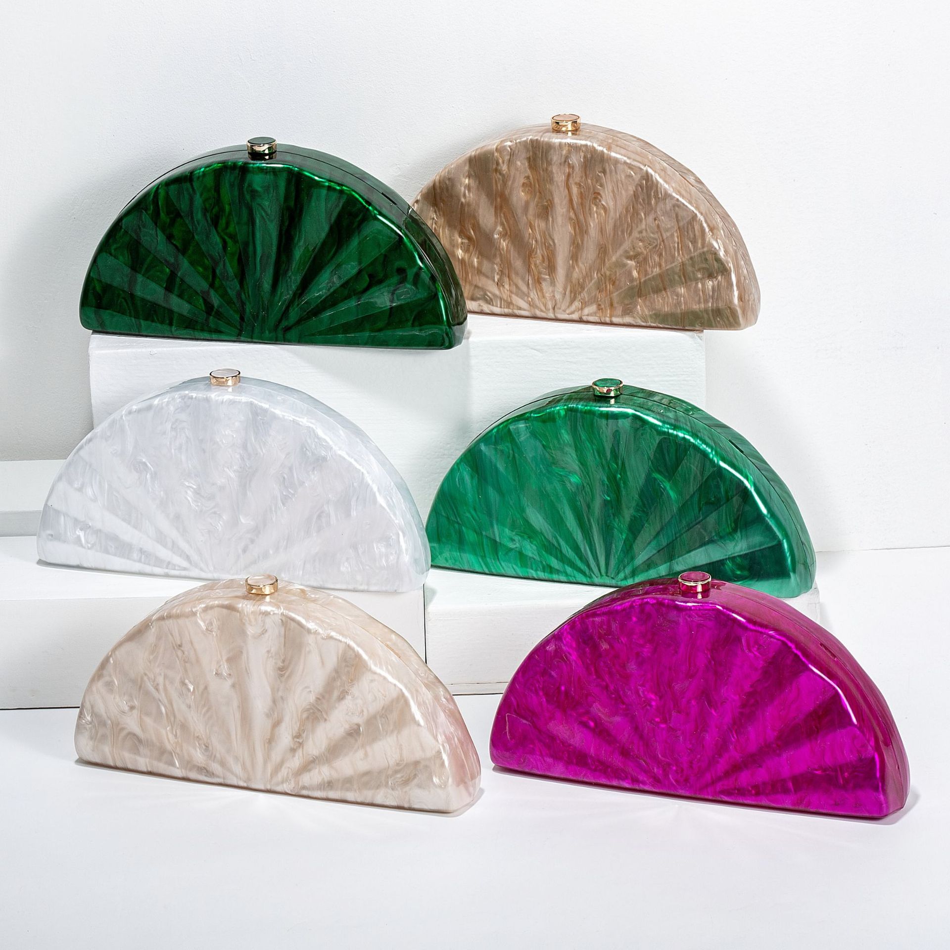 Women Brand Half Moon Circular - Mini Purse Chain 评论和价格