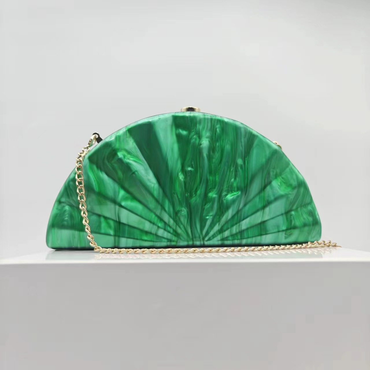 Women Brand Half Moon Circular - Mini Purse Chain 评论和价格