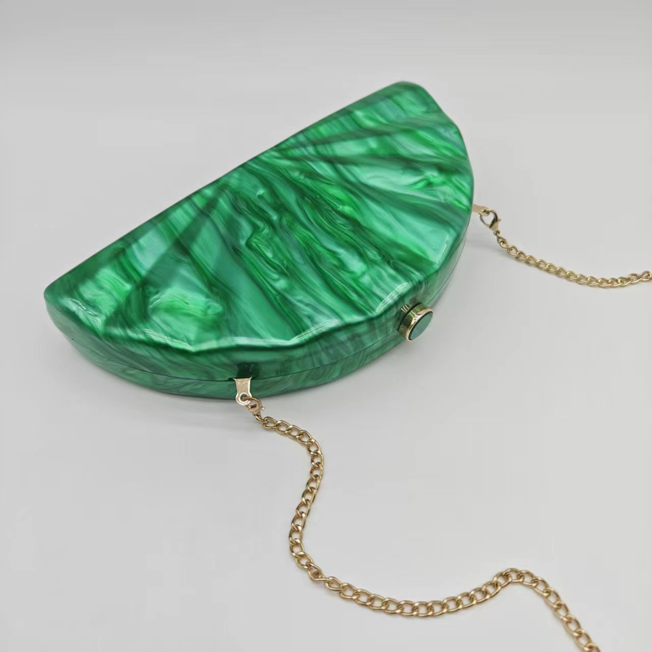 Women Brand Half Moon Circular - Mini Purse Chain 评论和价格