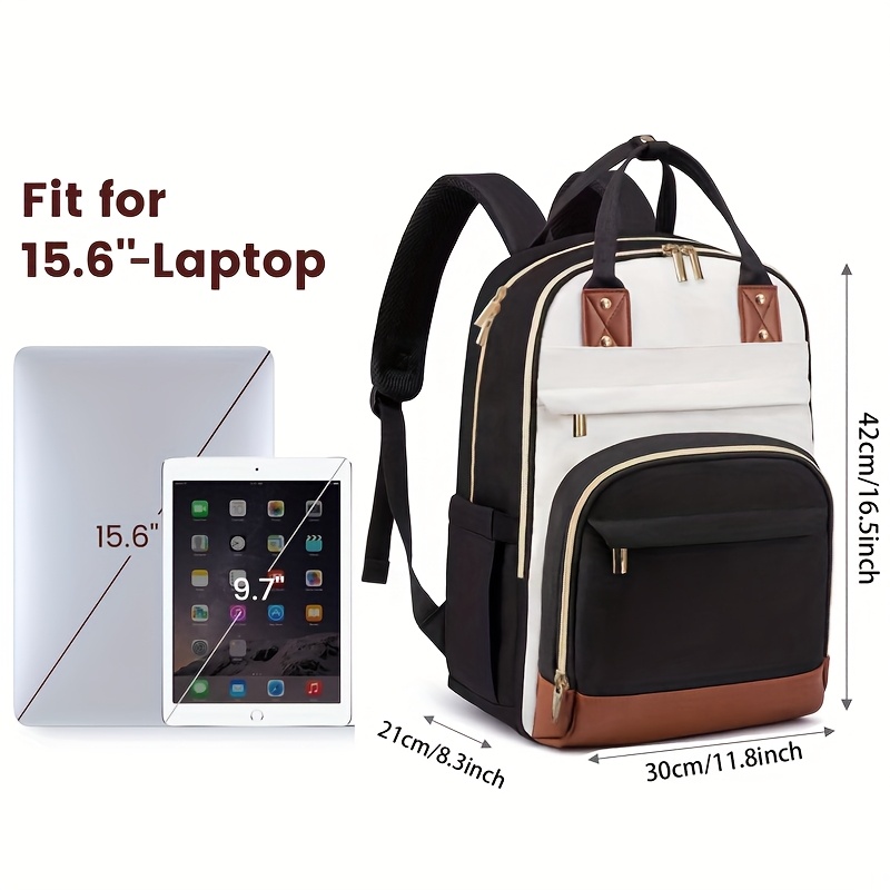 Women Two Tone Laptop Backpack - Women Bags Laptop 评论和价格