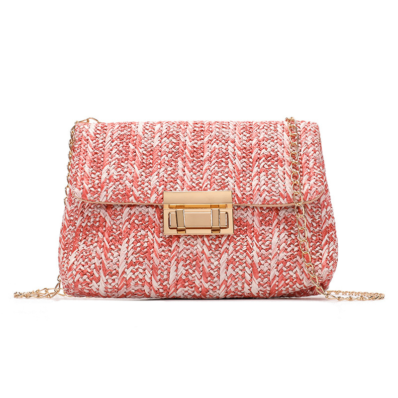 Women Summer Beach Rainbow Str - Mini Purse Chain 评论和价格