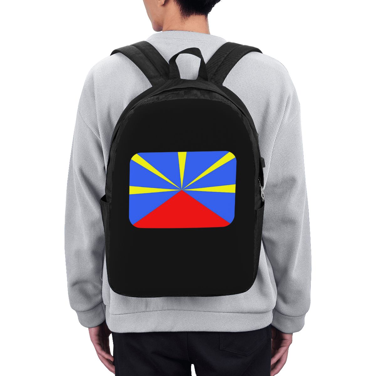 974 Reunion Island Flag Backpa - Women Bags Laptop 评论和价格