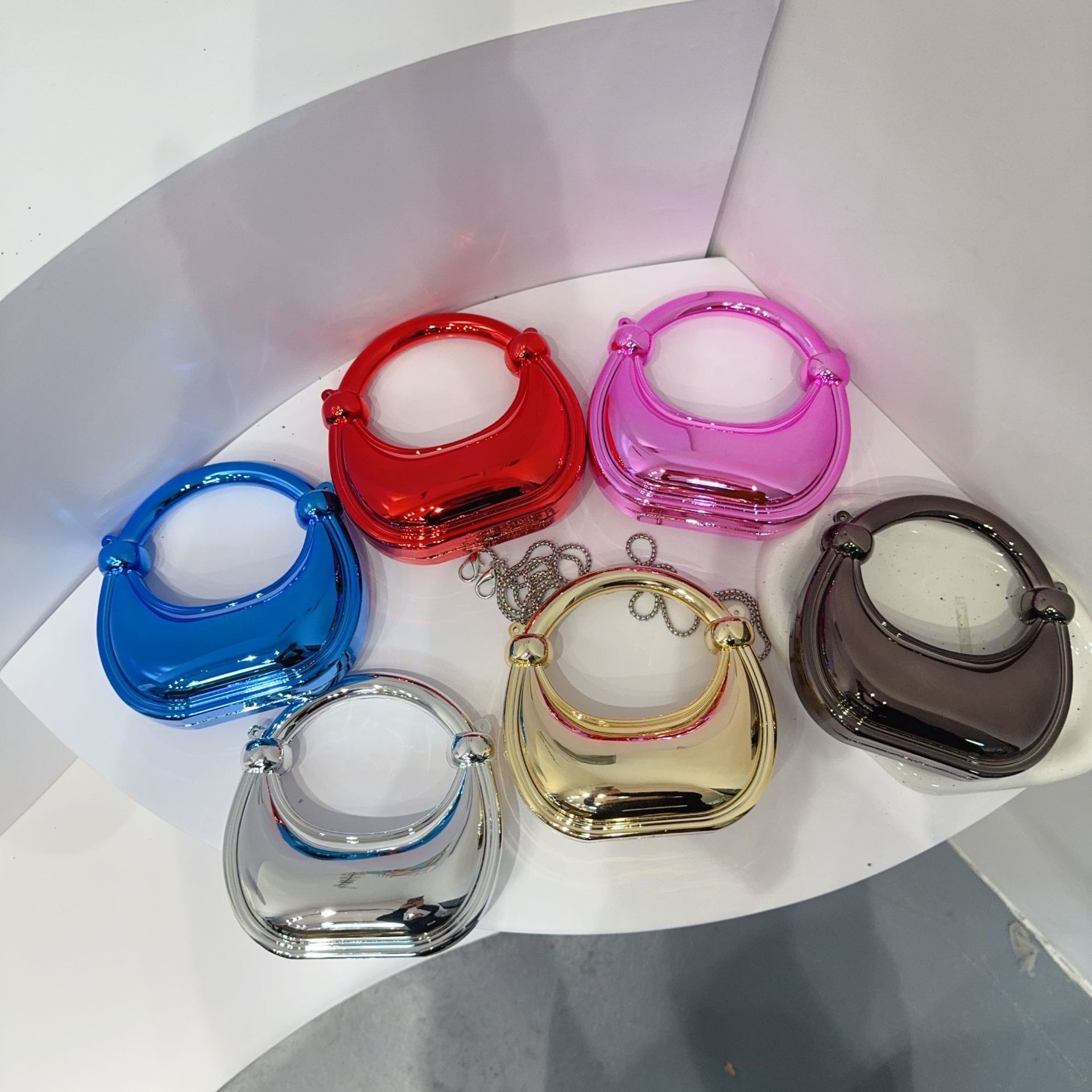 Mini Golden Evening Bag Purses - Women'S Evening Bags 评论和价格