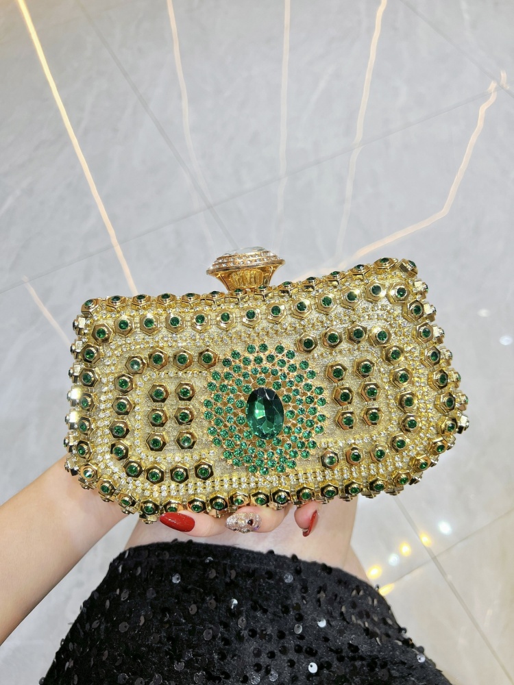 New Sparkling Rhinestones Hand - Mini Purse Chain 评论和价格