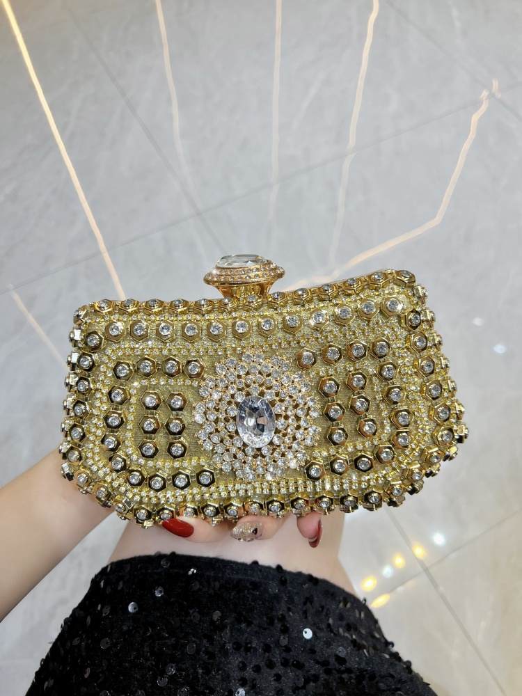 New Sparkling Rhinestones Hand - Mini Purse Chain 评论和价格