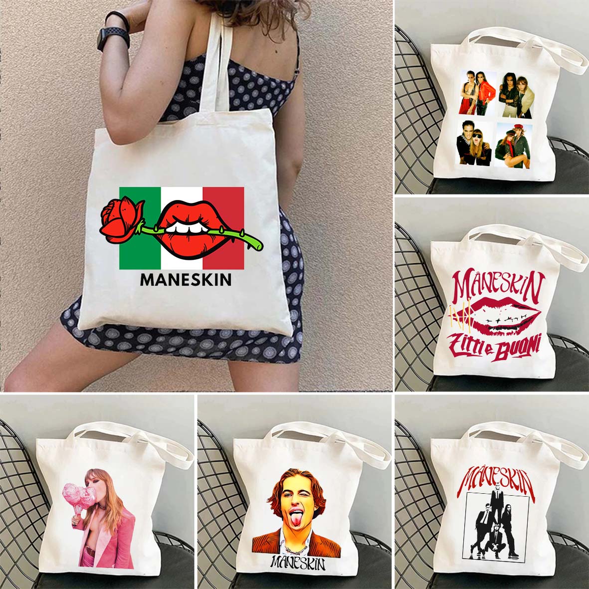 Italia Music Damiano David Man - Women'S Bags Victoria 评论和价格