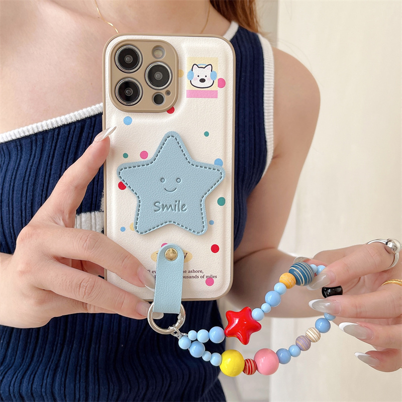 Color Polka Dot Cute Star Phon - Phone Bag Crossbody 评论和价格