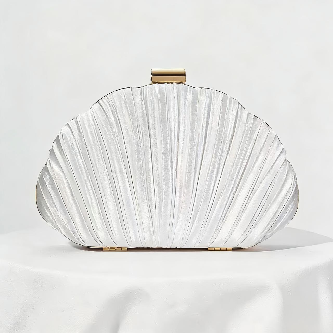 New Shell Banquet Bag Wrinkled - Women'S Evening Bags 评论和价格