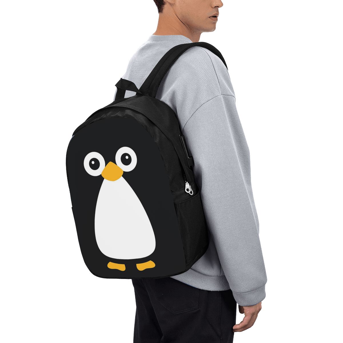 Cute Vector Penguin Backpack T - Women Bags Laptop 评论和价格