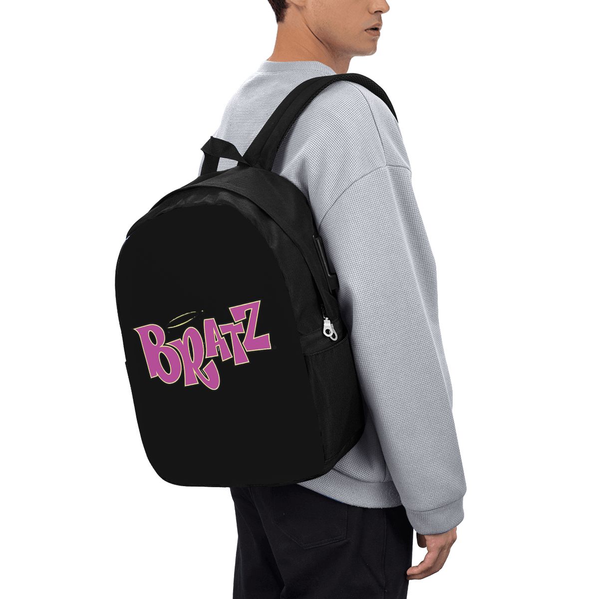 Bratz Logo Backpack Travel Not - Women Bags Laptop 评论和价格
