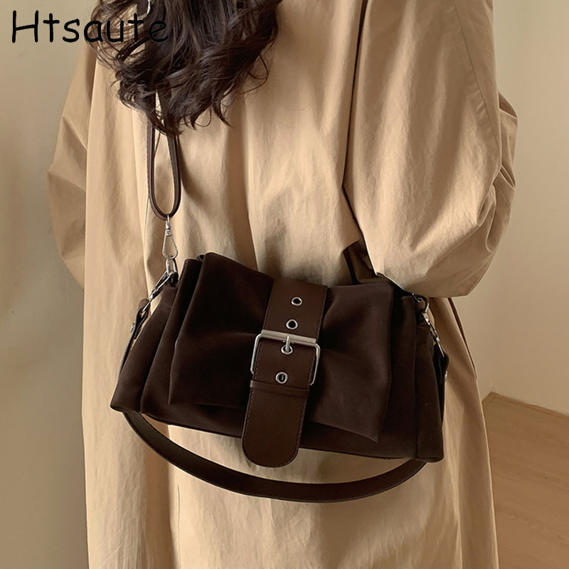 Luxury PU Leather Shoulder Bag - Women Hand Bags For Office 评论和价格